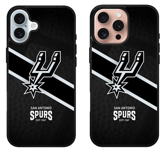 San Antonio Spurs NBA iPhone 16 | 16 Plus | 16 Pro | 16 Pro Max Case