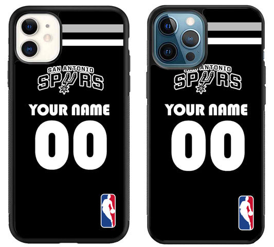 Custom Personalized San Antonio Spurs NBA iPhone 11 | 11 Pro | 11 Pro Max Case
