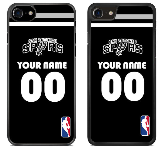 Custom Personalized San Antonio Spurs NBA iPhone SE 2020 | iPhone SE 2022 Case