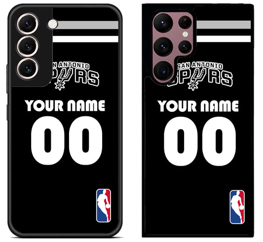 Custom Personalized San Antonio Spurs NBA Samsung Galaxy S22 | S22+ | S22 Ultra Case