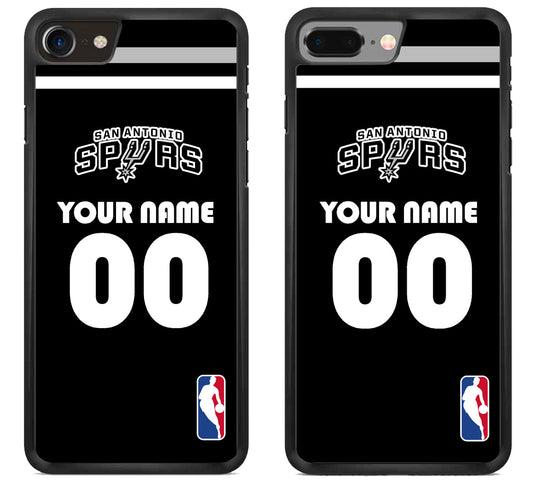 Custom Personalized San Antonio Spurs NBA iPhone 8 | 8 Plus Case