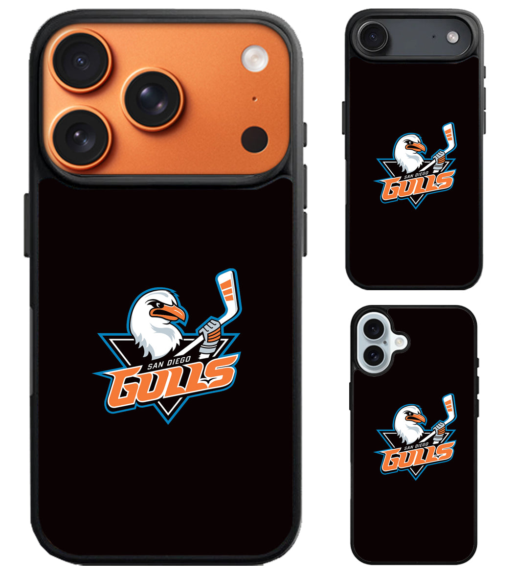 San Diego Gulls AHL iPhone Air | iPhone 17 | 17 Pro | 17 Pro Max Case