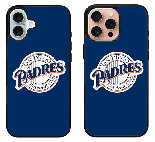 San Diego Padres Baseball Logo iPhone 16 | 16 Plus | 16 Pro | 16 Pro Max Case