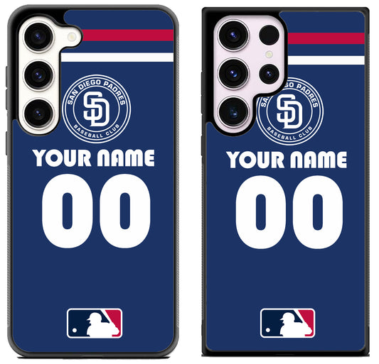 Custom Personalized San Diego Padres MLB Samsung Galaxy S23 | S23+ | S23 Ultra Case