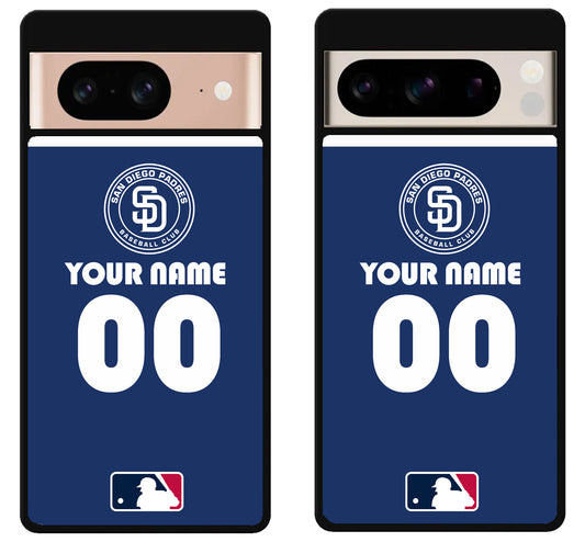 Custom Personalized San Diego Padres MLB Google Pixel 8 | 8 Pro Case
