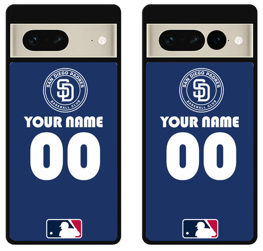 Custom Personalized San Diego Padres MLB Google Pixel 7 | 7 Pro Case