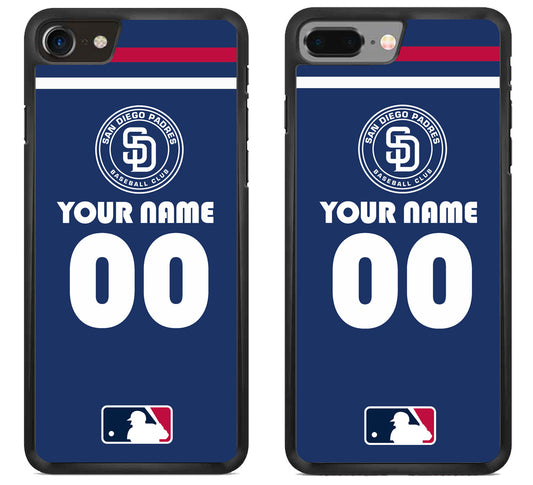 Custom Personalized San Diego Padres MLB iPhone 8 | 8 Plus Case