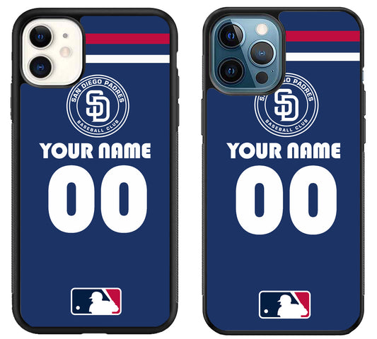 Custom Personalized San Diego Padres MLB iPhone 11 | 11 Pro | 11 Pro Max Case