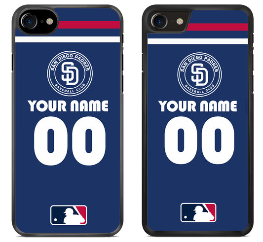 Custom Personalized San Diego Padres MLB iPhone SE 2020 | iPhone SE 2022 Case
