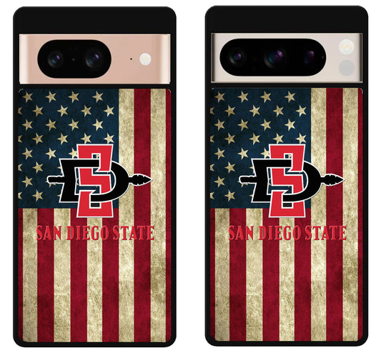 San Diego State Aztecs Flag Google Pixel 8 | 8 Pro Case