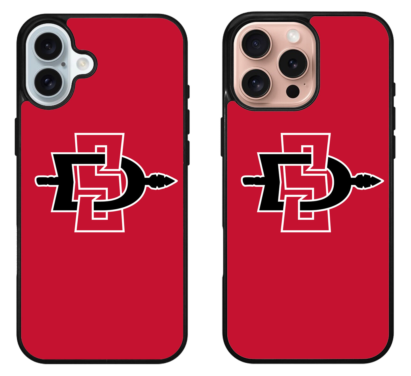 San Diego State Aztecs Red iPhone 16 | 16 Plus | 16 Pro | 16 Pro Max Case