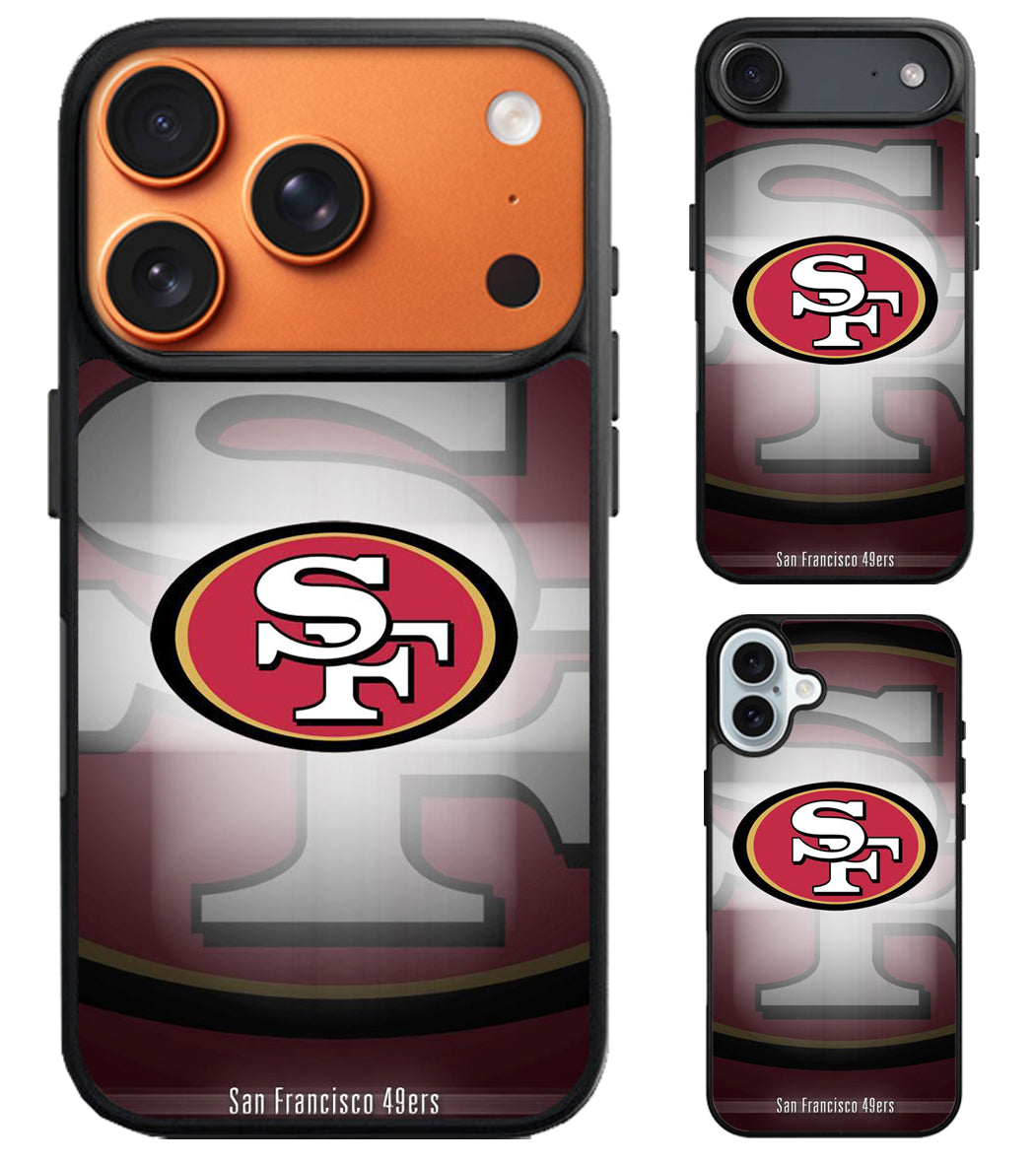 San Francisco 49ers Background iPhone Air | iPhone 17 | 17 Pro | 17 Pro Max Case