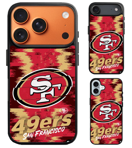 San Francisco 49ers Colorfull iPhone Air | iPhone 17 | 17 Pro | 17 Pro Max Case