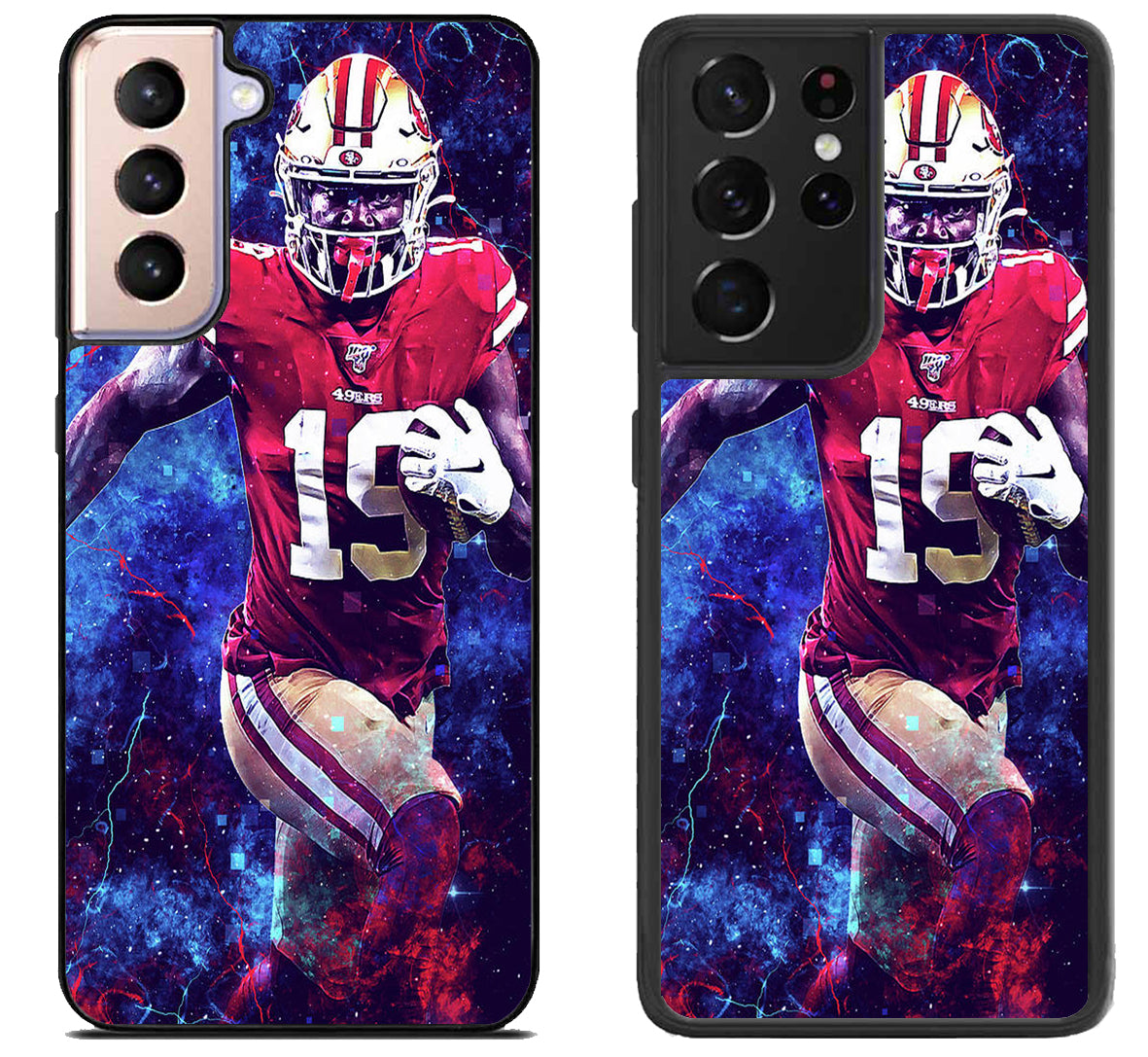 San Francisco 49ers Deebo Samuel Painted Samsung Galaxy S21 | S21 FE | S21+ | S21 Ultra Case