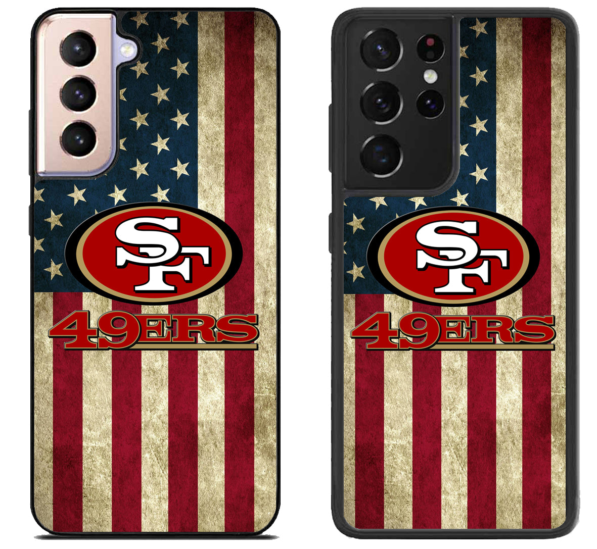 San Francisco 49ers Football Flag Samsung Galaxy S21 | S21 FE | S21+ | S21 Ultra Case