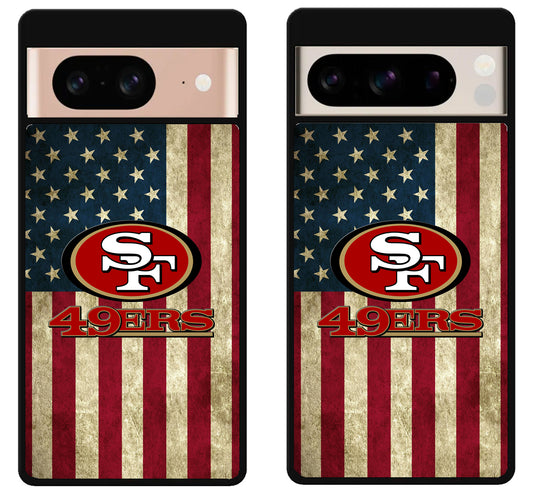San Francisco 49ers Football Flag Google Pixel 8 | 8 Pro Case
