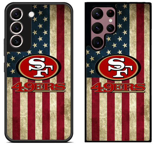 San Francisco 49ers Football Flag Samsung Galaxy S22 | S22+ | S22 Ultra Case