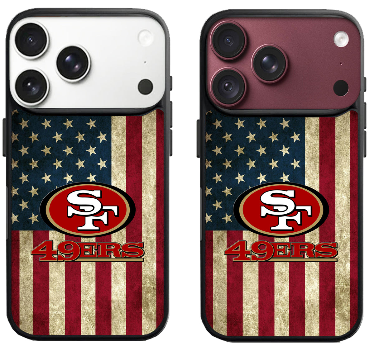San Francisco 49ers Football Flag iPhone 18 Pro | 18 Pro Max Case