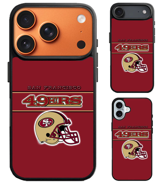 San Francisco 49ers Football iPhone Air | iPhone 17 | 17 Pro | 17 Pro Max Case