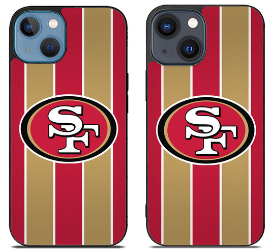 San Francisco 49ers Logo Stripe iPhone 15 | iPhone 15 Plus Case