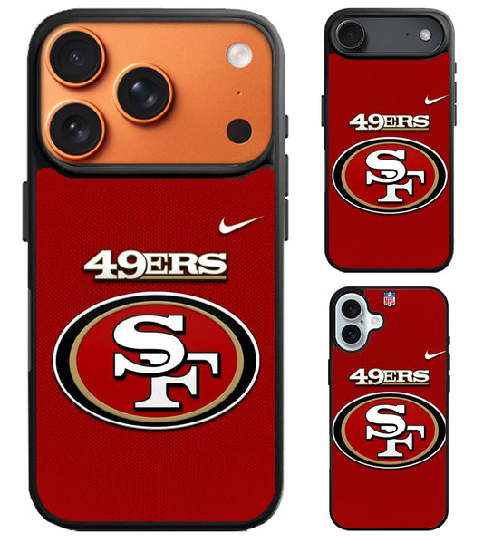San Francisco 49ers NFL Logo iPhone Air | iPhone 17 | 17 Pro | 17 Pro Max Case