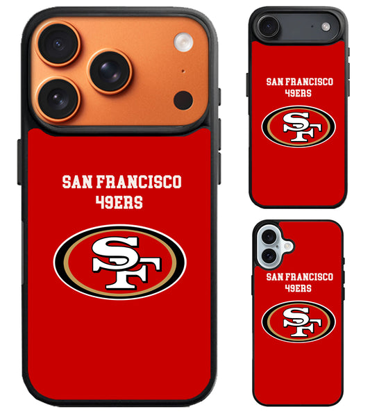 San Francisco 49ers Red iPhone Air | iPhone 17 | 17 Pro | 17 Pro Max Case