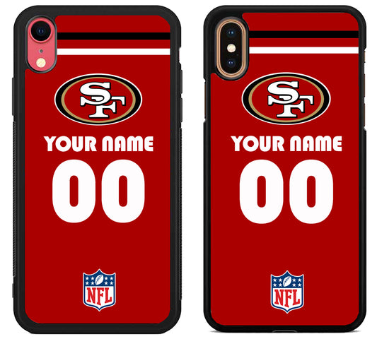 Custom Personalized San Francisco 49ers NFL iPhone X | Xs | Xr | Xs Max Case