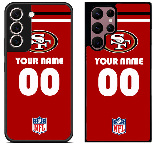 Custom Personalized San Francisco 49ers NFL Samsung Galaxy S22 | S22+ | S22 Ultra Case