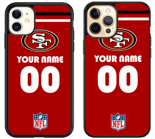 Custom Personalized San Francisco 49ers NFL iPhone 12 | 12 Mini | 12 Pro | 12 Pro Max Case