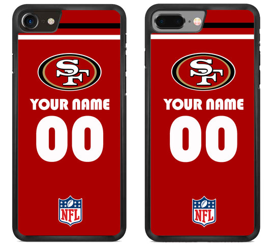 Custom Personalized San Francisco 49ers NFL iPhone 8 | 8 Plus Case