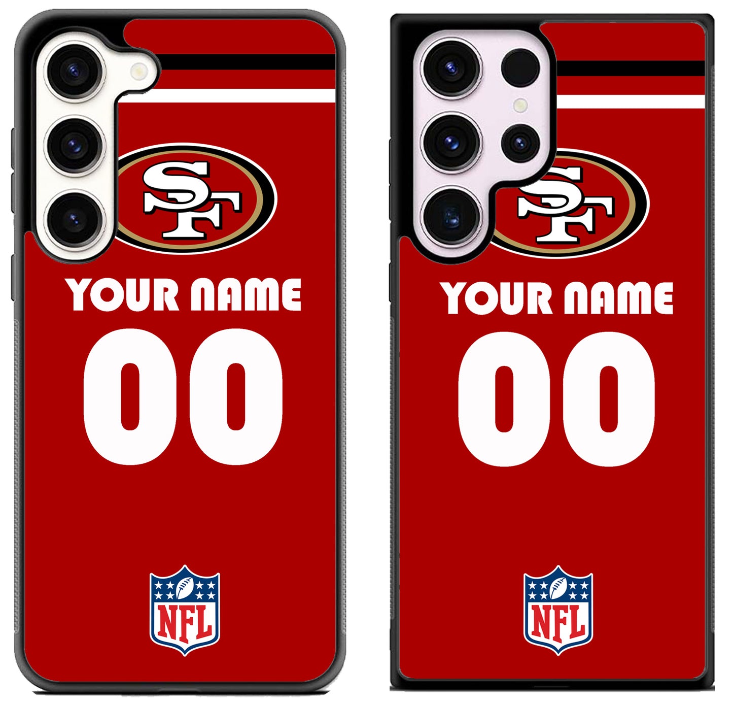 Custom Personalized San Francisco 49ers NFL Samsung Galaxy S23 | S23+ | S23 Ultra Case