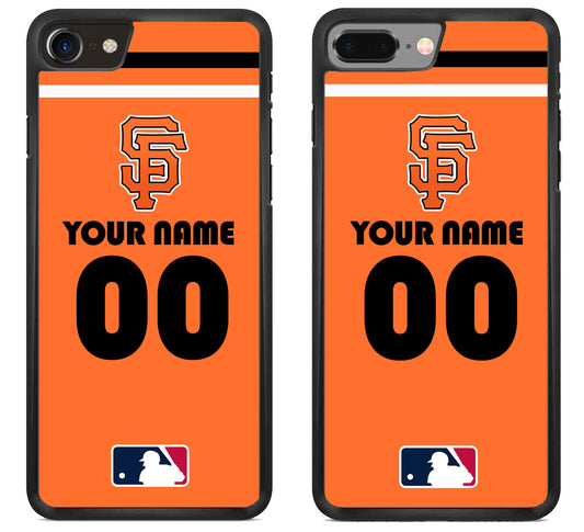 Custom Personalized San Francisco Giants MLB iPhone 8 | 8 Plus Case