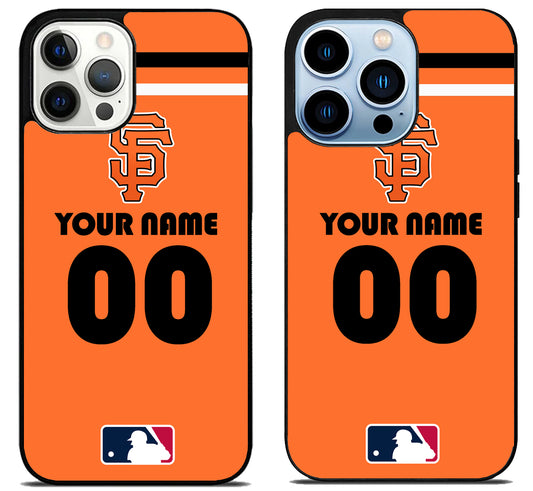 Custom Personalized San Francisco Giants MLB iPhone 15 Pro | iPhone 15 Pro Max Case