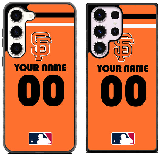 Custom Personalized San Francisco Giants MLB Samsung Galaxy S23 | S23+ | S23 Ultra Case