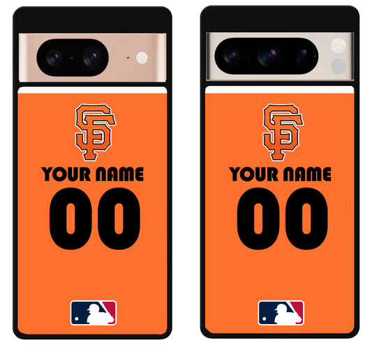 Custom Personalized San Francisco Giants MLB Google Pixel 8 | 8 Pro Case