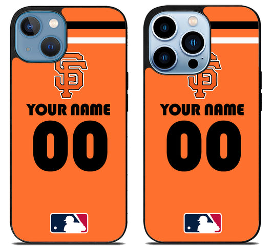 Custom Personalized San Francisco Giants MLB iPhone 13 | 13 Mini | 13 Pro | 13 Pro Max Case