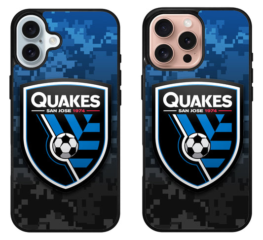 San Jose Earthquakes Cover iPhone 16 | 16 Plus | 16 Pro | 16 Pro Max Case