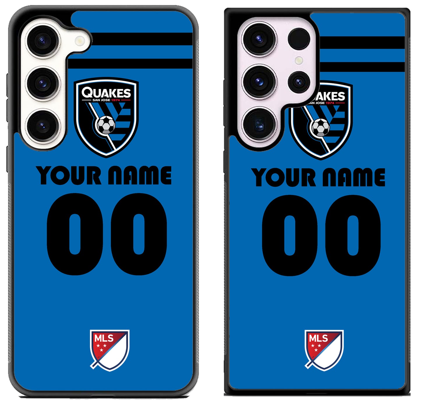 Custom Personalized San Jose Earthquakes MLS Samsung Galaxy S23 | S23+ | S23 Ultra Case