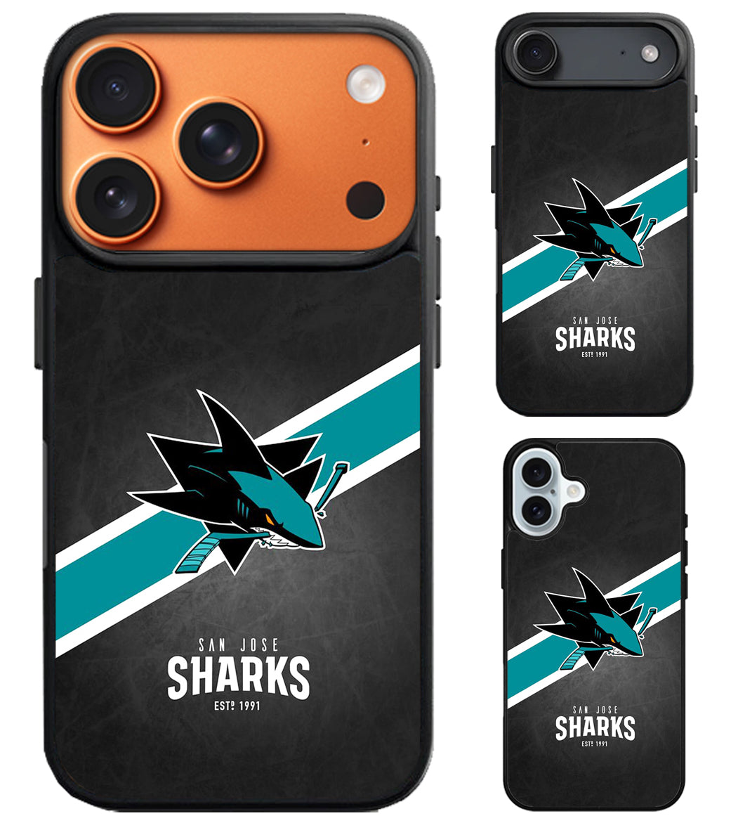 San Jose Sharks Cool Cover iPhone Air | iPhone 17 | 17 Pro | 17 Pro Max Case