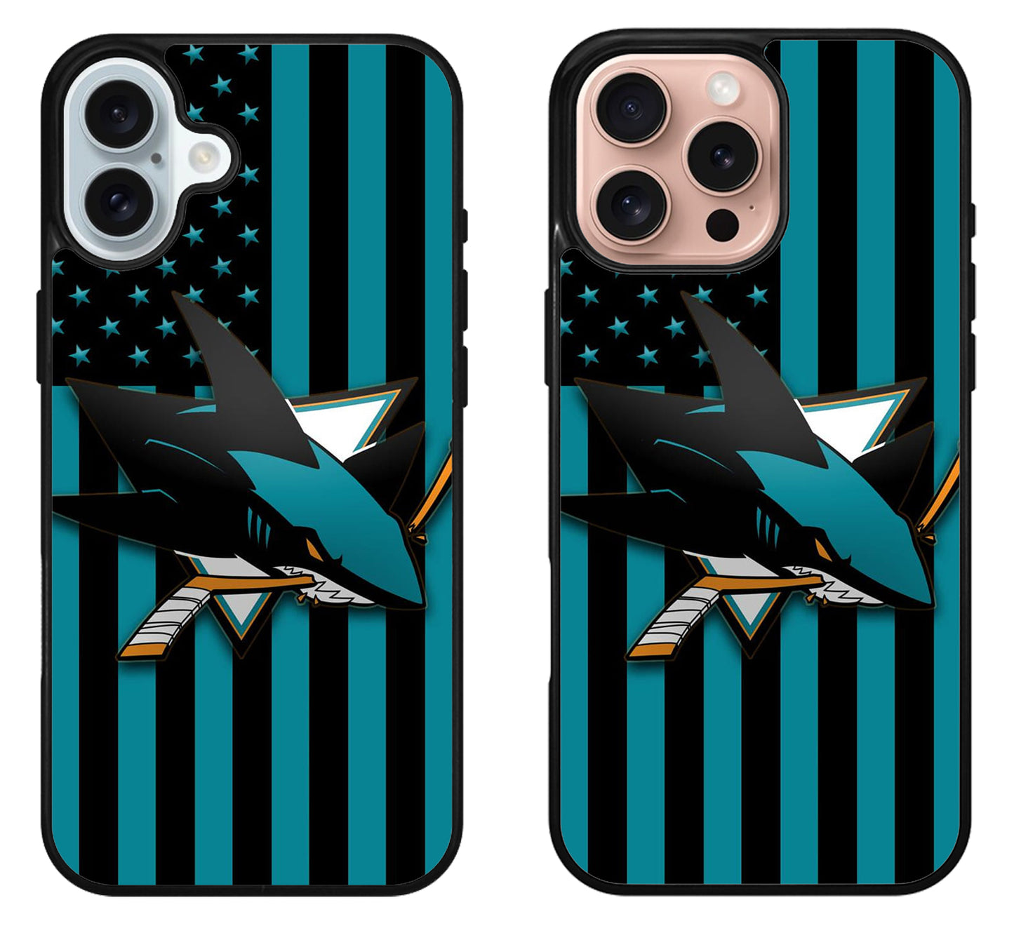 San Jose Sharks Flag iPhone 16 | 16 Plus | 16 Pro | 16 Pro Max Case