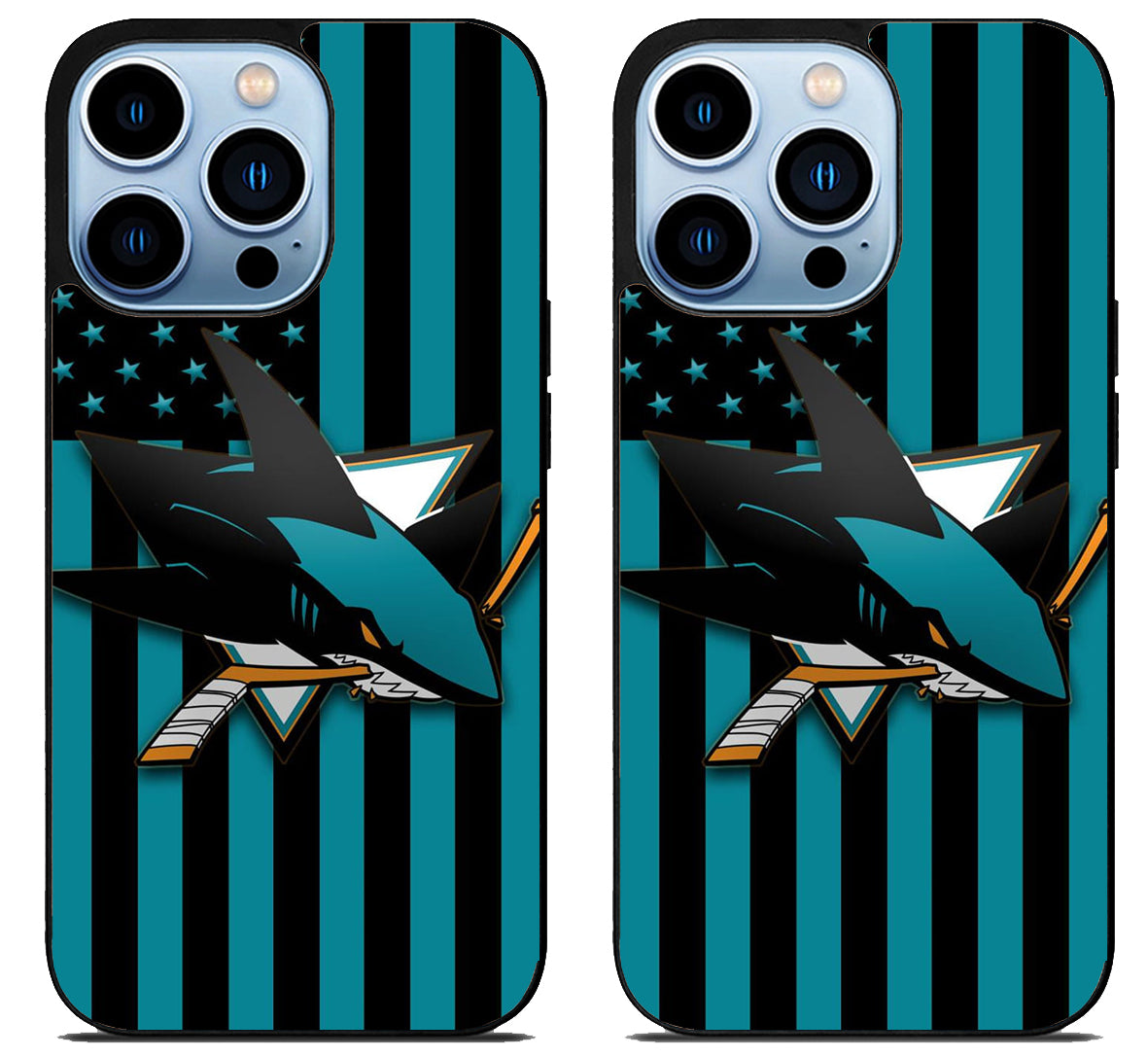 San Jose Sharks Flag iPhone 15 Pro | iPhone 15 Pro Max Case