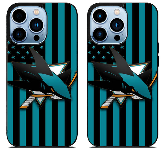 San Jose Sharks Flag iPhone 15 Pro | iPhone 15 Pro Max Case