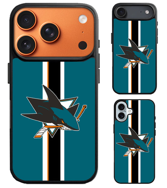 San Jose Sharks Logo iPhone Air | iPhone 17 | 17 Pro | 17 Pro Max Case