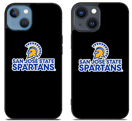 San Jose State Spartans Black iPhone 15 | iPhone 15 Plus Case