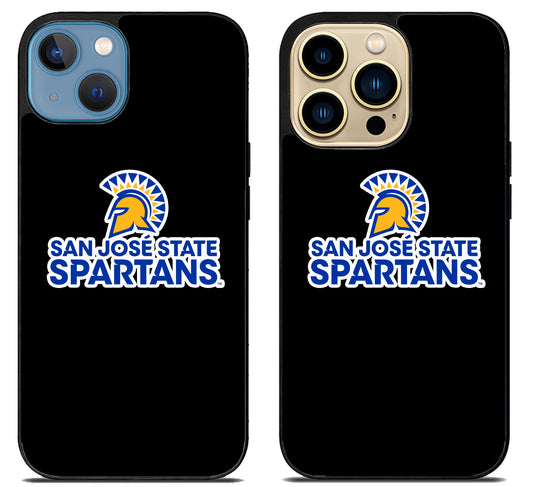 San Jose State Spartans Black iPhone 14 | 14 Plus | 14 Pro | 14 Pro Max Case