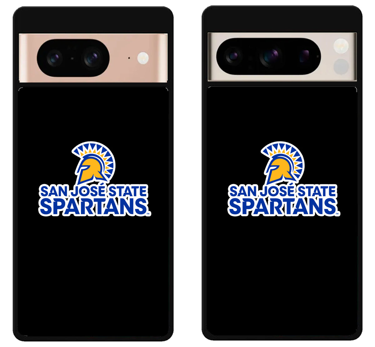 San Jose State Spartans Black Google Pixel 8 | 8 Pro Case