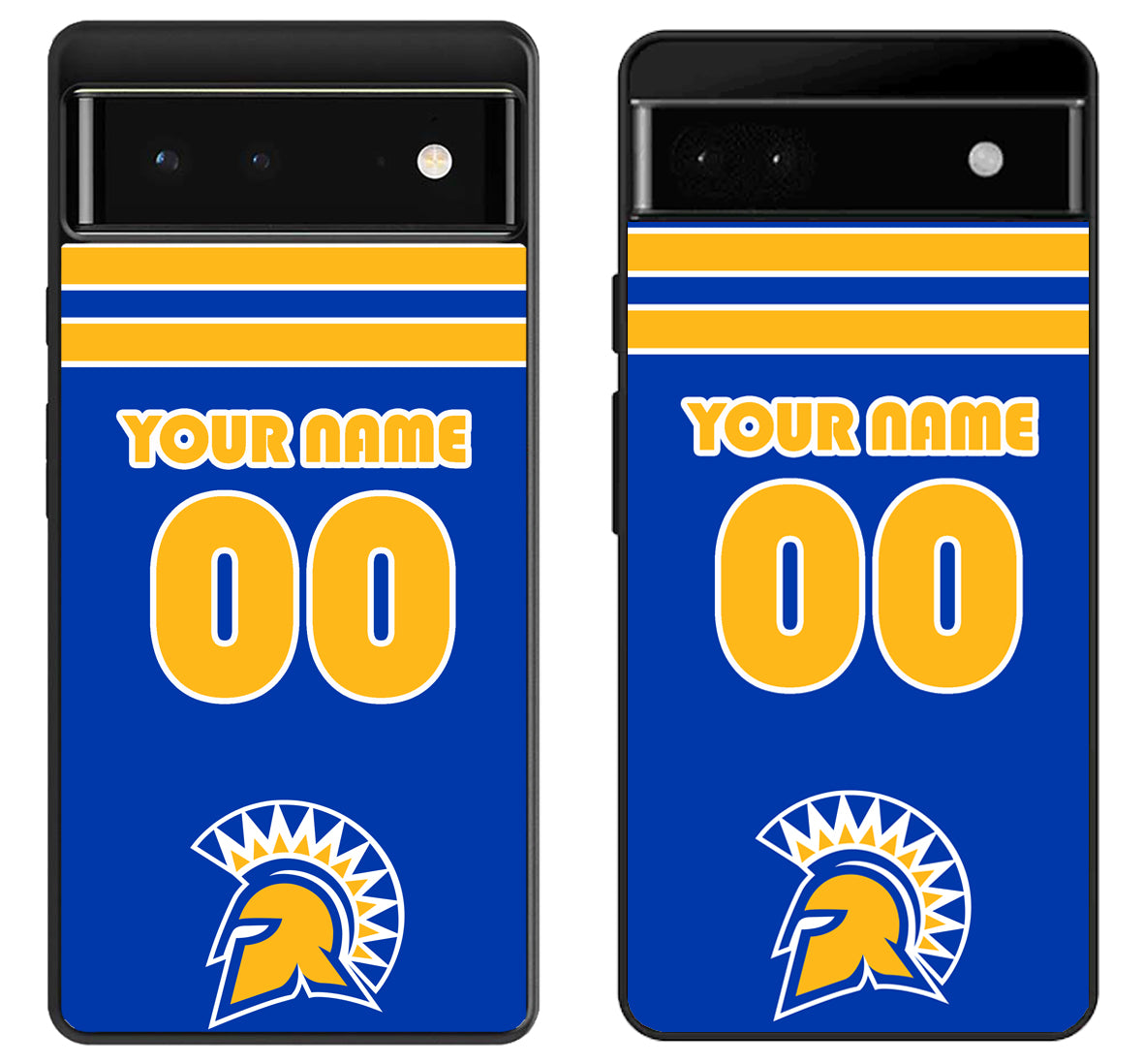 Custom Personalized San Jose State Spartans Google Pixel 6 | 6A | 6 Pro Case