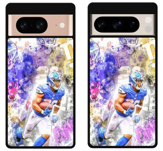 Saquon Barkley NY Giants Artwork Google Pixel 8 | 8 Pro Case