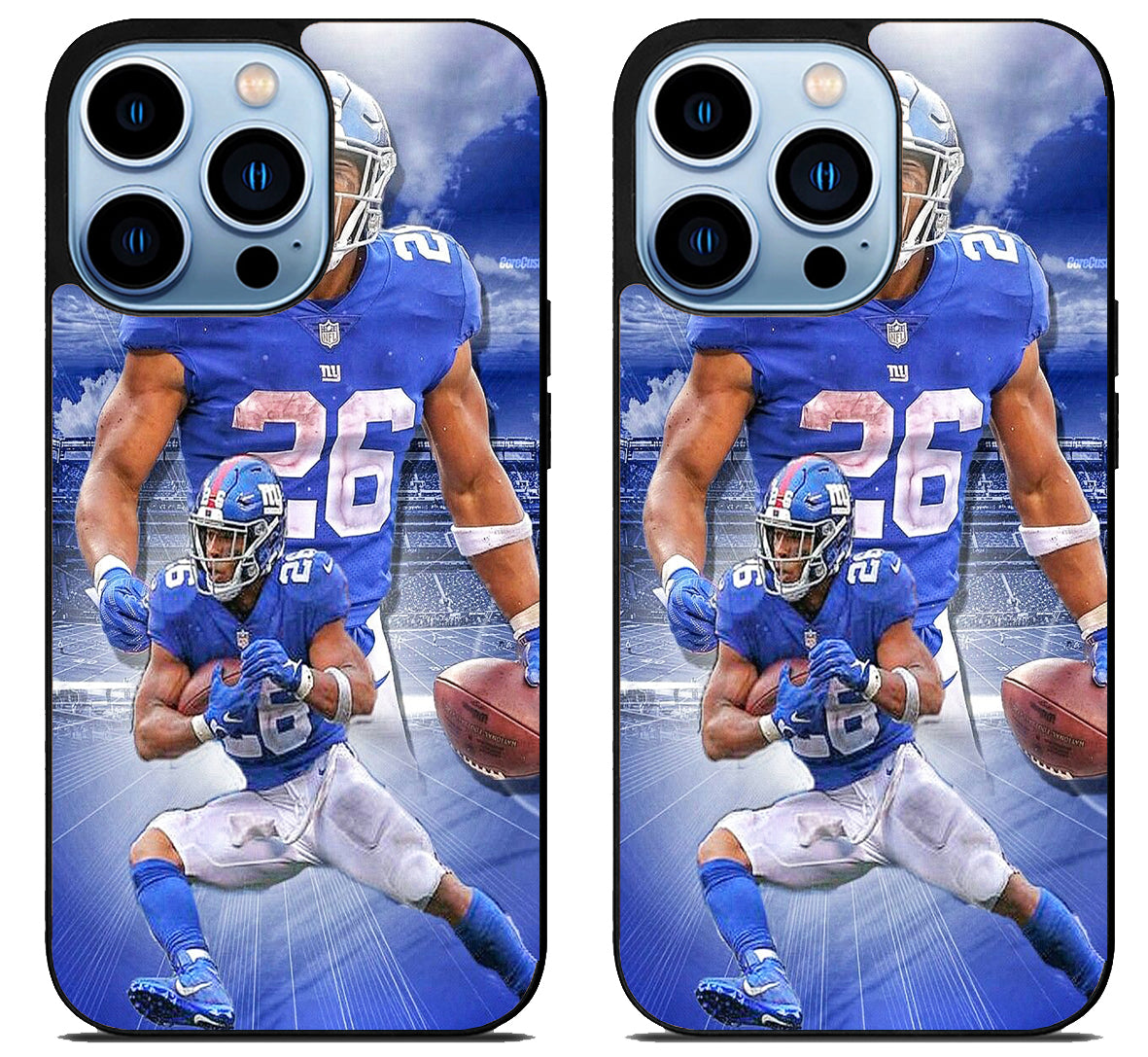 Saquon Barkley New York Giants Style iPhone 15 Pro | iPhone 15 Pro Max Case