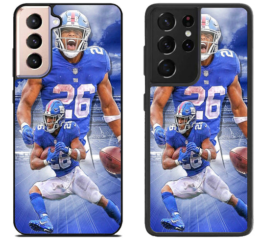 Saquon Barkley New York Giants Style Samsung Galaxy S21 | S21 FE | S21+ | S21 Ultra Case